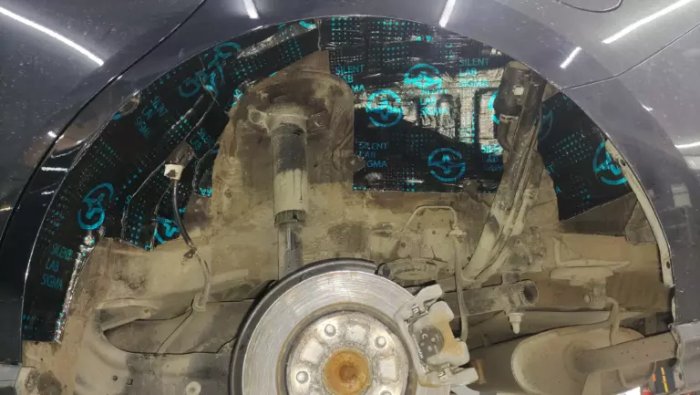 Шумоизоляция арок Changan UNI-V -2