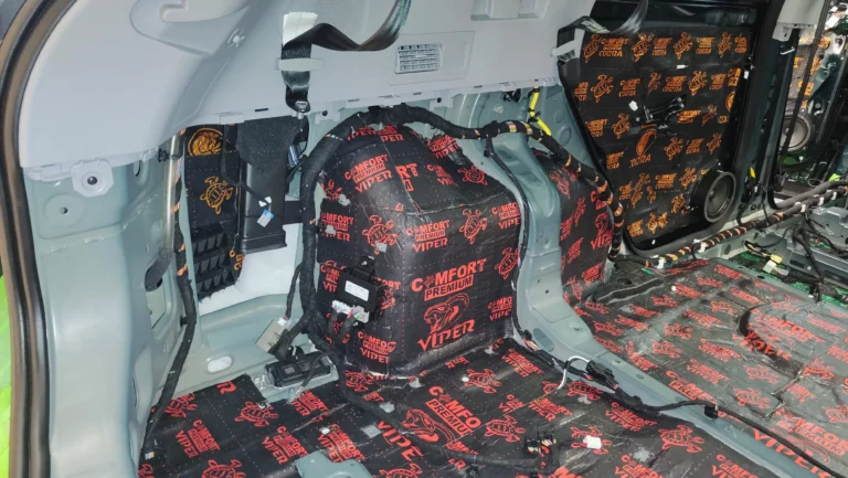 Шумоизоляция багажника Chery Tiggo 8 Pro Max-7