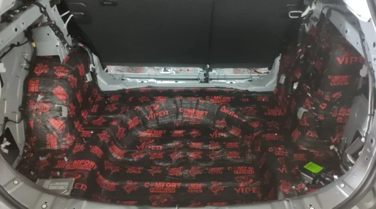 Шумоизоляция багажника Exeed TXL 2022г-2