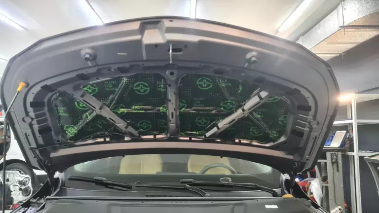 Шумоизоляция капота GAC GS3-2