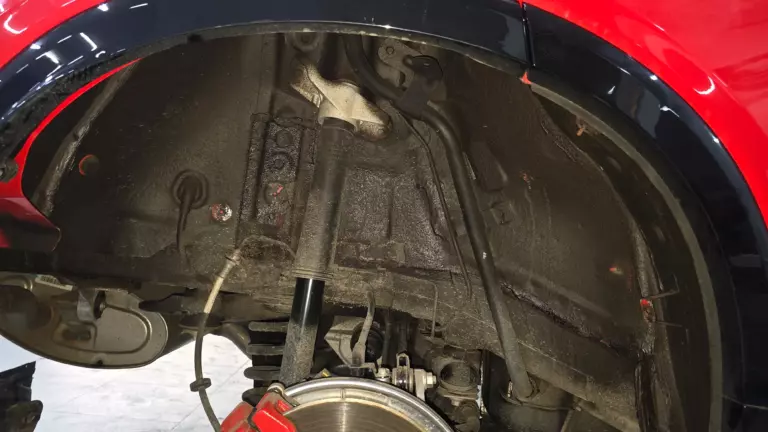 Шумоизоляция арок Geely Tugella Knewstar 001-1