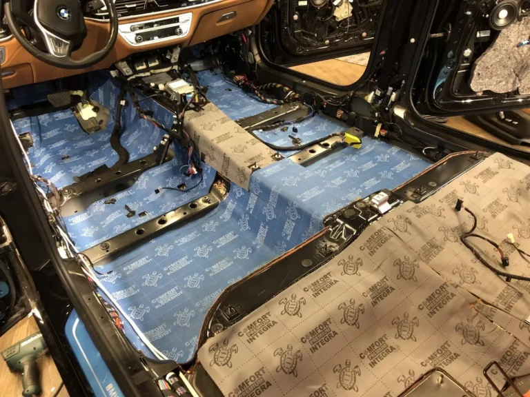 Шумоизоляция BMW 750 LD 4