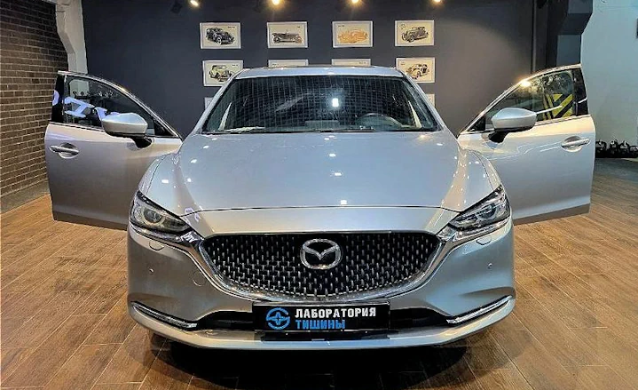 Шумоизоляция Mazda 6 плитка
