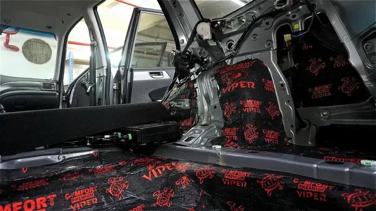 шумоизоляция багажника Subaru Forester 2011-3